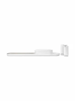 Keittiötarvikkeet|Brabantia SinkStyle Organiser -tiskipöytäsetti 3-osainen WHITE MINERAL FRESH WHITE