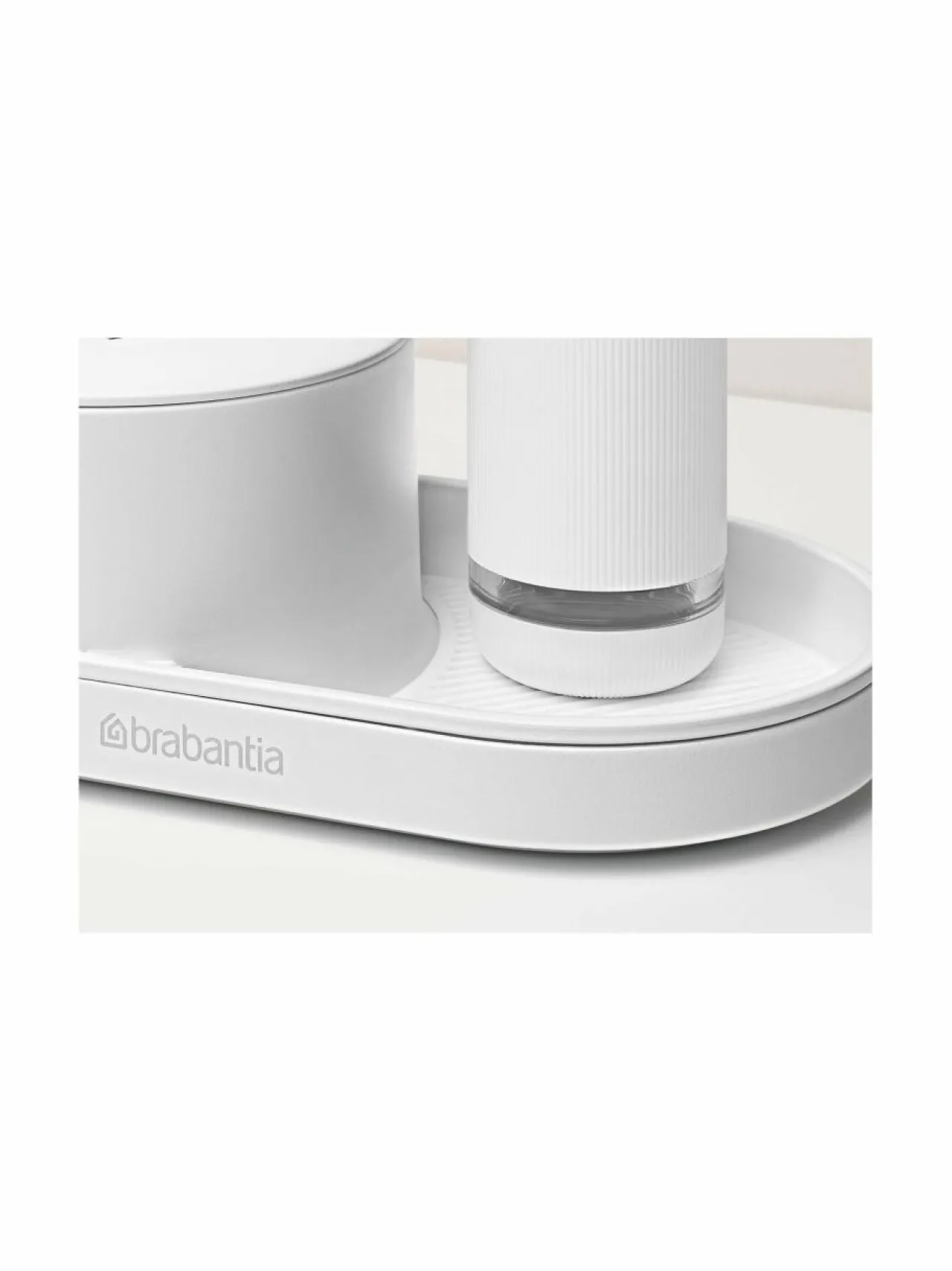 Keittiötarvikkeet|Brabantia SinkStyle Organiser -tiskipöytäsetti 3-osainen WHITE MINERAL FRESH WHITE