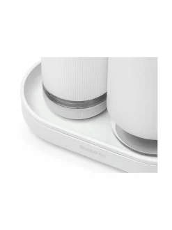 Keittiötarvikkeet|Brabantia SinkStyle- saippua-annostelijasetti 2 x 200 ml WHITE MINERAL FRESH WHITE