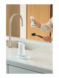 Keittiötarvikkeet|Brabantia SinkStyle- saippua-annostelijasetti 2 x 200 ml WHITE MINERAL FRESH WHITE