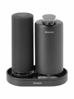 Keittiötarvikkeet|Brabantia SinkStyle- saippua-annostelijasetti 2 x 200 ml GREY MINERAL INFINITE GREY