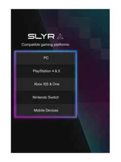 Audio|Skullcandy Slyr Multi Platform - Langalliset pelikuulokkeet MUSTA/LIILA