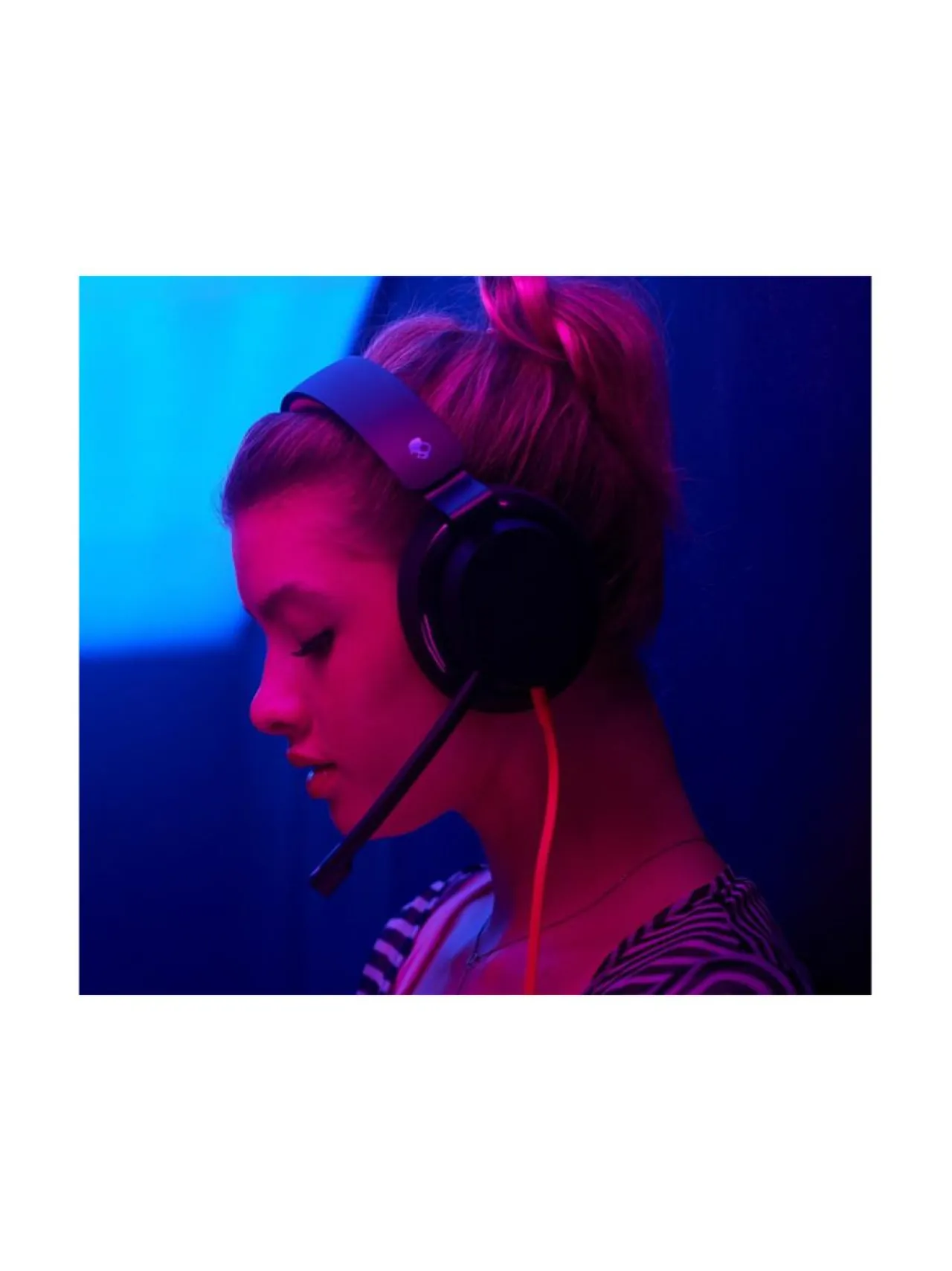 Audio|Skullcandy Slyr Multi Platform - Langalliset pelikuulokkeet MUSTA/LIILA