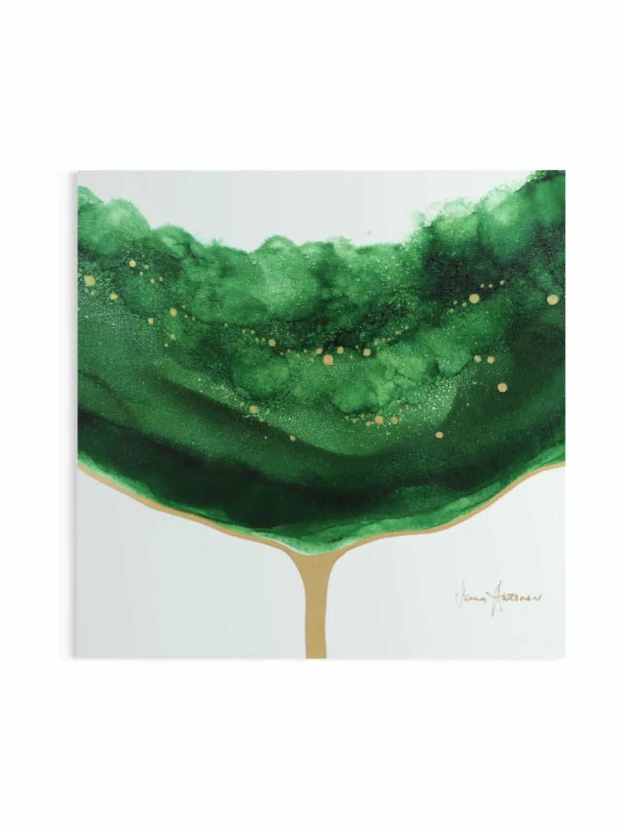 Taulut & Julisteet|KaikuArt Smaragdi FREESIA VIHREÄ