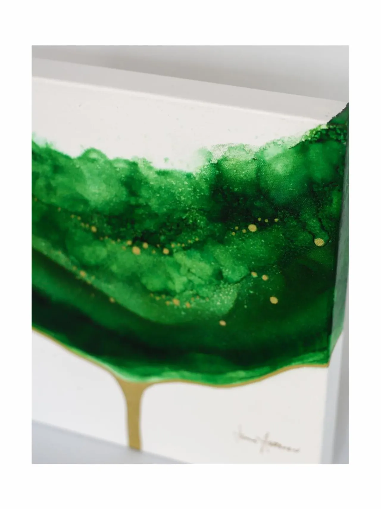 Taulut & Julisteet|KaikuArt Smaragdi FREESIA VIHREÄ