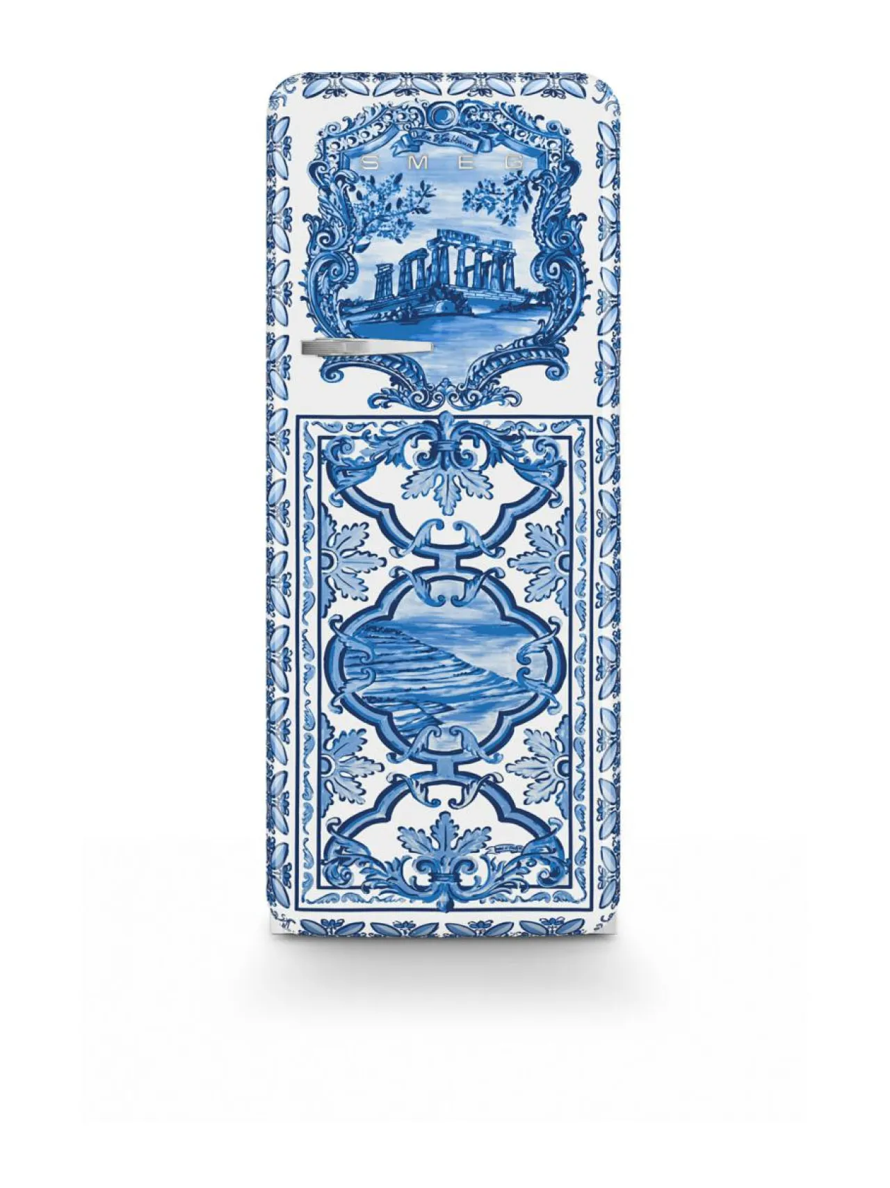 Jääkaapit Ja Pakastimet|Smeg Dolce & Gabbana Blu Mediterraneo FAB28RDGME5 jääkaappi