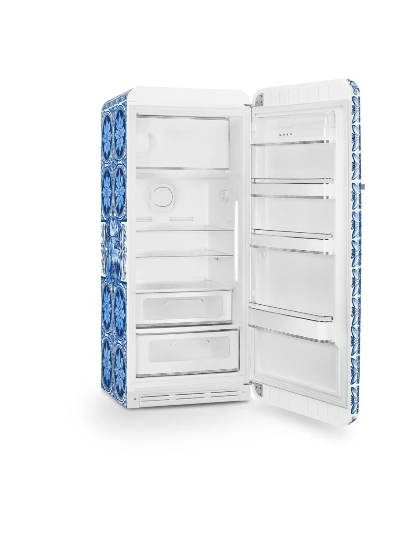 Jääkaapit Ja Pakastimet|Smeg Dolce & Gabbana Blu Mediterraneo FAB28RDGME5 jääkaappi