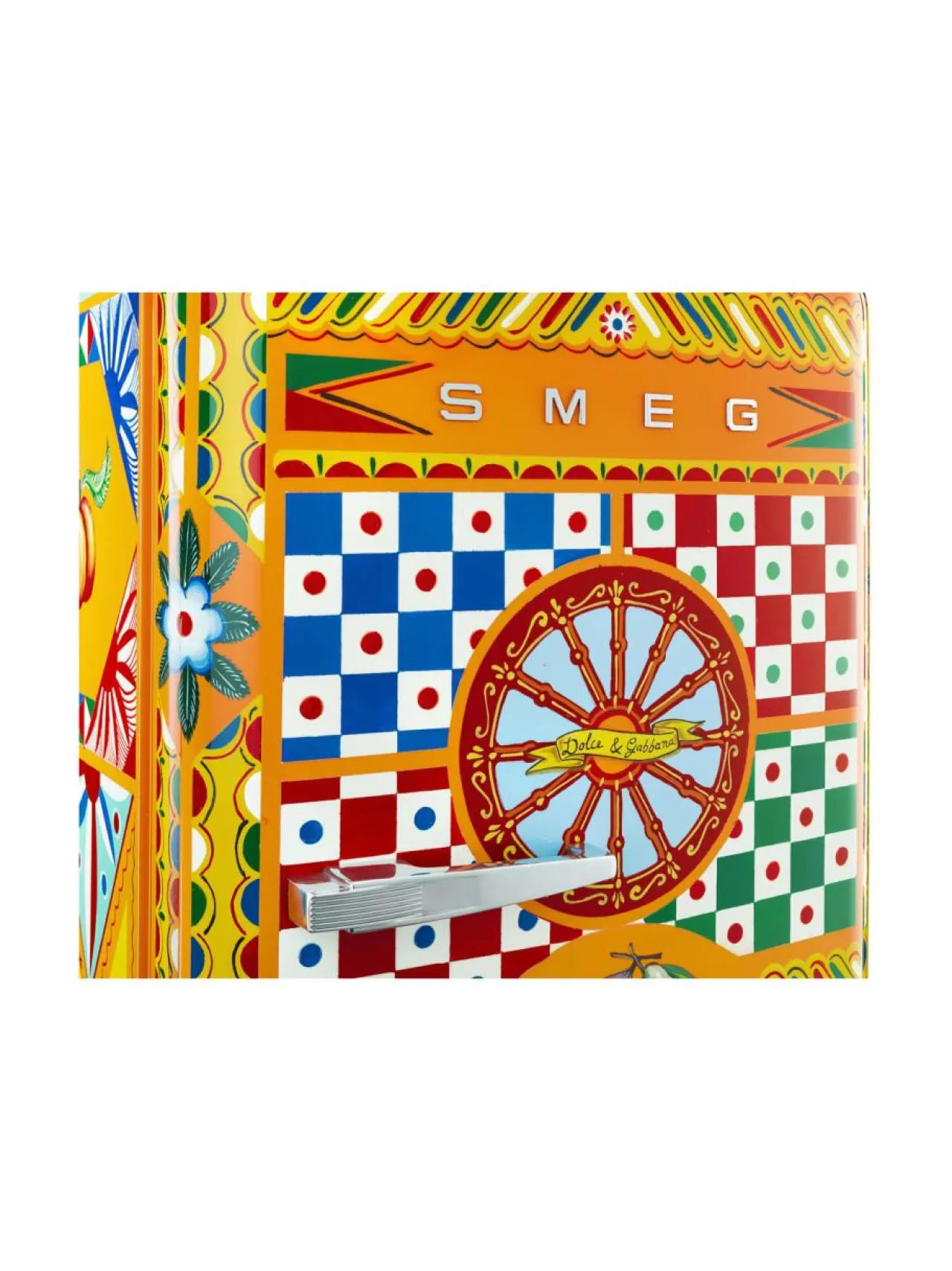 Jääkaapit Ja Pakastimet|Smeg Dolce & Gabbana Divina Cucina FAB28RDGC5 jääkaappi