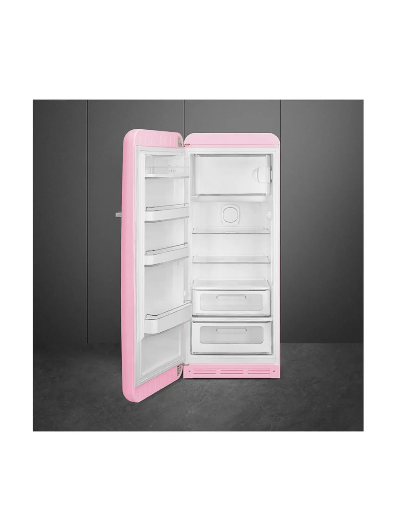 Jääkaapit Ja Pakastimet|Smeg FAB28LPK5 Jääkaappi, vaaleanpunainen vasenkätinen