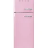 Jääkaapit Ja Pakastimet|Smeg FAB30LPK5 -jääkaappipakastin, pinkki vasenkätinen