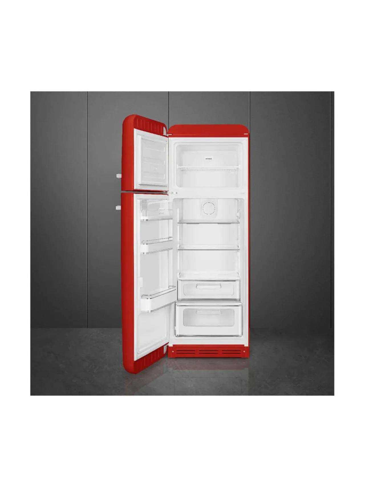 Jääkaapit Ja Pakastimet|Smeg FAB30LRD5 -jääkaappipakastin, punainen vasenkätinen