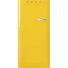 Jääkaapit Ja Pakastimet|Smeg FAB28LYW5 Jääkaappi, keltainen vasenkätinen