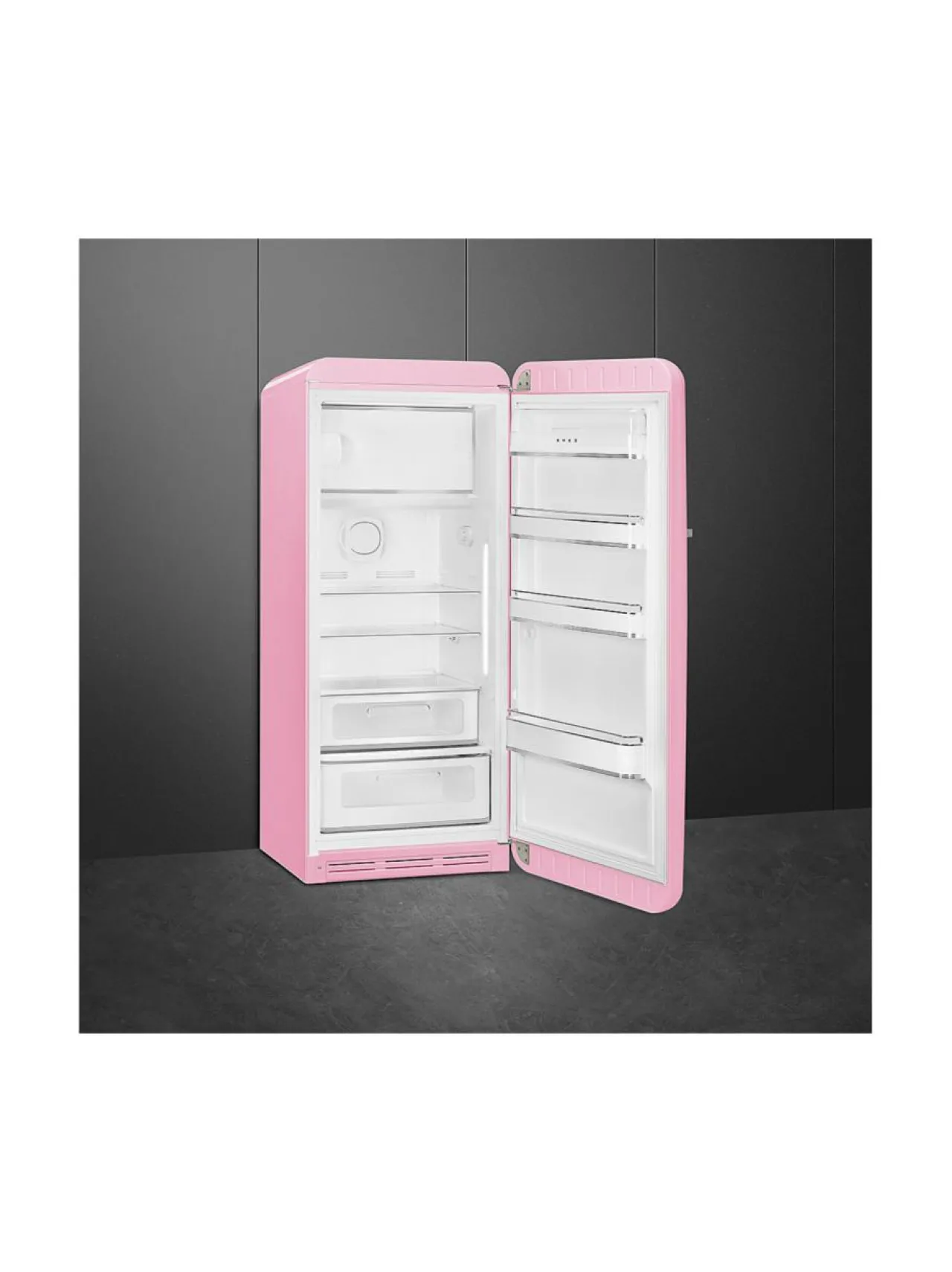 Jääkaapit Ja Pakastimet|Smeg FAB28RPK5 Jääkaappi, vaaleanpunainen oikeakätinen