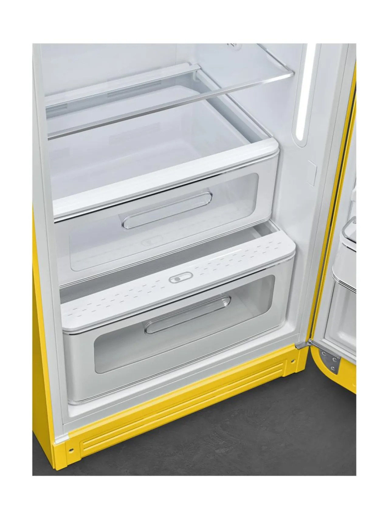 Jääkaapit Ja Pakastimet|Smeg FAB28RYW5 Jääkaappi, keltainen oikeakätinen