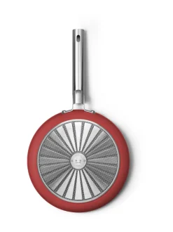 Keitto- & Paistoastiat|Smeg paistinpannu, punainen 28cm