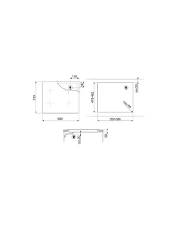 Liedet Ja Liesituulettimet|Smeg SIB2641D Universale induktioliesi 60cm