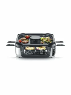 Grillit & Grillitarvikkeet|Severin Smokeless Raclette -grilli BLACK
