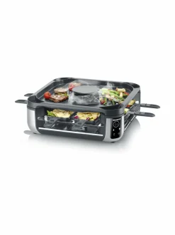 Grillit & Grillitarvikkeet|Severin Smokeless Raclette -grilli BLACK