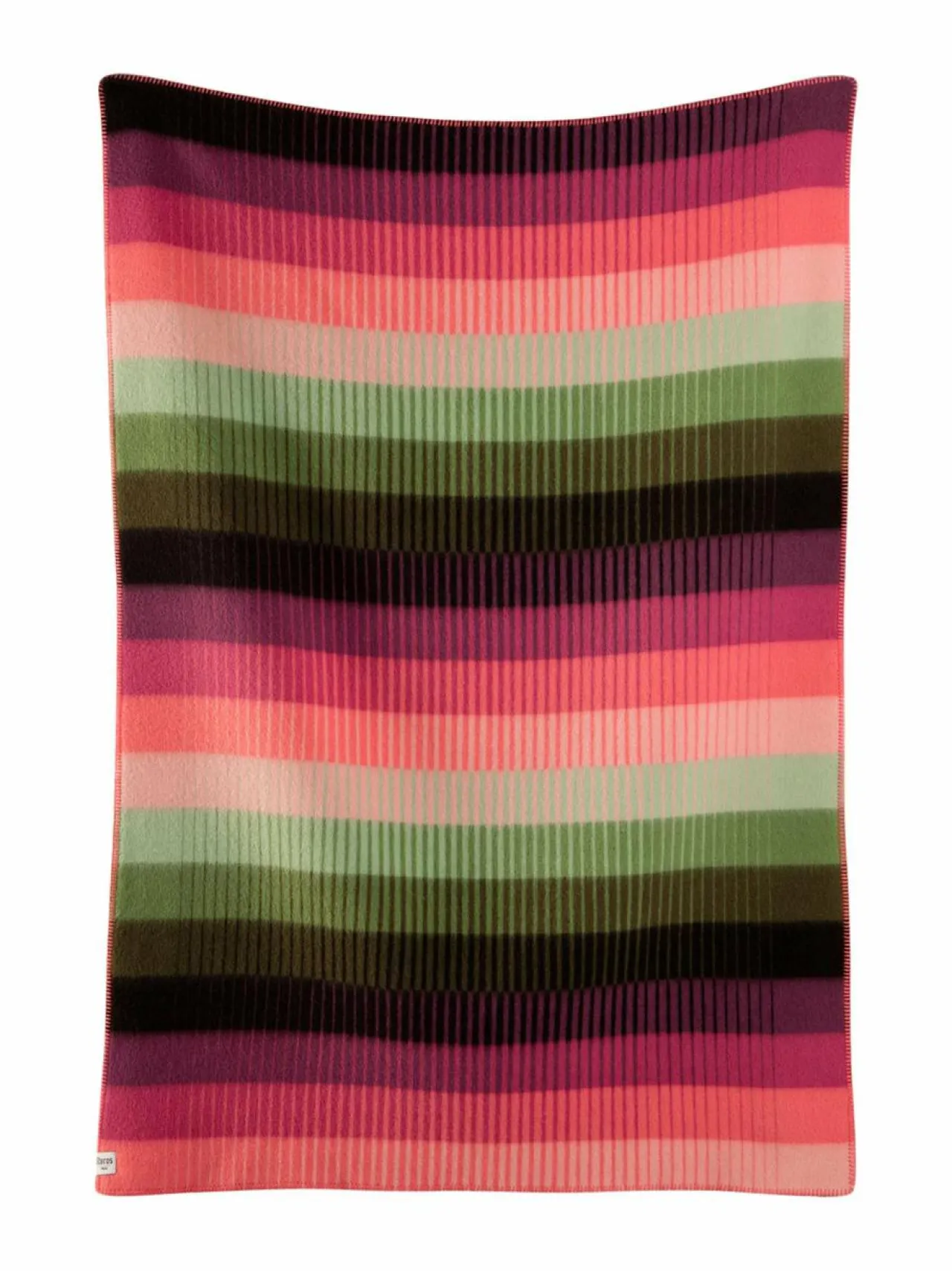 Huovat & Päiväpeitot|Røros Tweed Åsmund Gradient -huopa 135 x 200 cm PINK GREEN