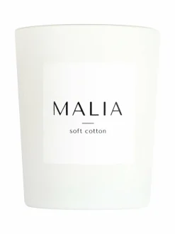 Huonetuoksut & Tuoksukynttilät|Malia Soft cotton -tuoksukynttilä