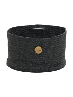 Säilytys|Cane-Line Soft Rope -kori 40 halk x 23 cm TUMMA HARMAA