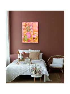 Taulut & Julisteet|Pia Rydman Art Sokerileipurin lauantai, öljyvärimaalaus, 100x80 cm, Pia Rydman