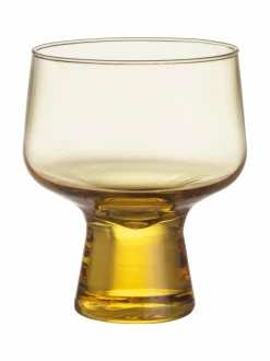 Lasit|Iittala Solare Goblet -juomalasit 2-pack FIRE YELLOW