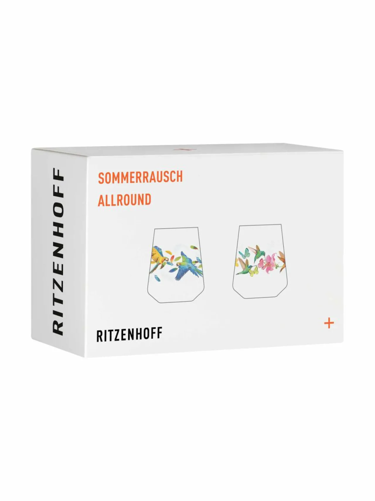 Lasit|Ritzenhoff Sommerrausch Allround -lasi YELLOW GREEN BLUE