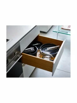 Keitto- & Paistoastiat|Joseph Joseph Space™ Non-Stick - kattila- ja paistinpannusarja 6-osainen GREY