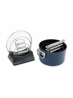 Keitto- & Paistoastiat|Joseph Joseph Space™ Non-Stick - kattilasarja 3-osainen GREY