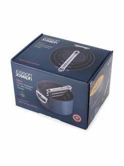 Keitto- & Paistoastiat|Joseph Joseph Space™ Non-Stick - kattilasarja 3-osainen GREY