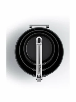 Keitto- & Paistoastiat|Joseph Joseph Space™ Non-Stick - kattilasarja 3-osainen GREY