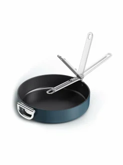 Keitto- & Paistoastiat|Joseph Joseph Space™ Non-stick -keraaminen paistinpannu 5 l GREY