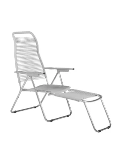 Puutarhakalusteet & Pehmusteet|FIAM Spaghetti aurinkotuoli VALKOINEN