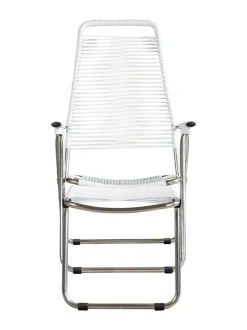 Puutarhakalusteet & Pehmusteet|FIAM Spaghetti aurinkotuoli VALKOINEN