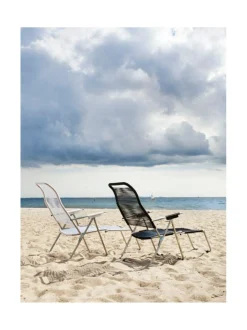 Puutarhakalusteet & Pehmusteet|FIAM Spaghetti aurinkotuoli VALKOINEN