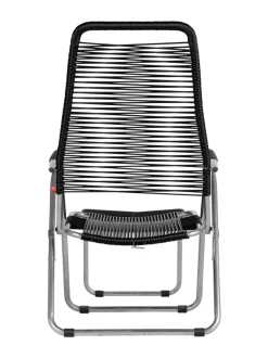 Puutarhakalusteet & Pehmusteet|FIAM Spaghetti aurinkotuoli MUSTA