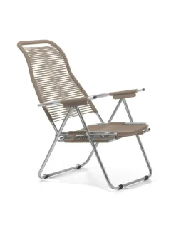 Puutarhakalusteet & Pehmusteet|FIAM Spaghetti aurinkotuoli BEIGE