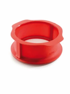 Leivonta|Lékué Springform Cake Mould with Plate -muotti 15 cm RED