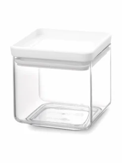 Keittiötarvikkeet|Brabantia Square Canister -säilytyspurkki 0,7 l LIGHT GREY