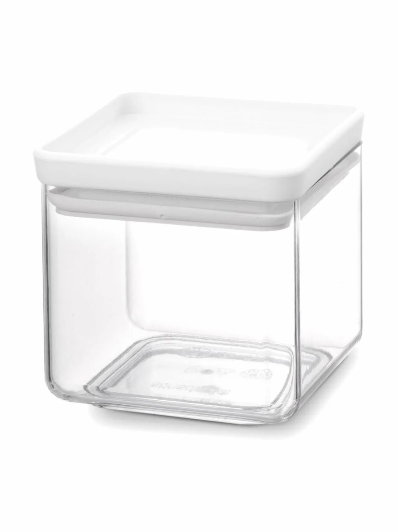 Keittiötarvikkeet|Brabantia Square Canister -säilytyspurkki 0,7 l LIGHT GREY