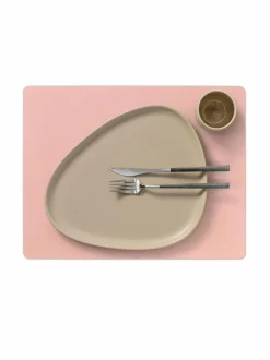 Keittiö- & Kattaustekstiilit|Lind DNA Square L Nupo -nahkatabletti ROSE