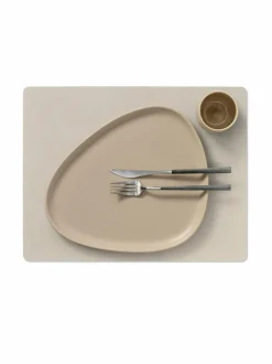 Keittiö- & Kattaustekstiilit|Lind DNA Square L Nupo -nahkatabletti OYSTER WHITE