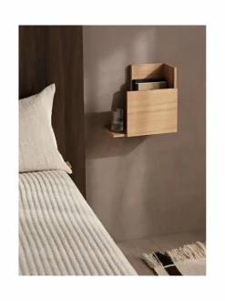 Hyllyt & Kaapit|Ferm Living Stagger Square -hylly 30 x 30 x 14,2 cm OILED OAK