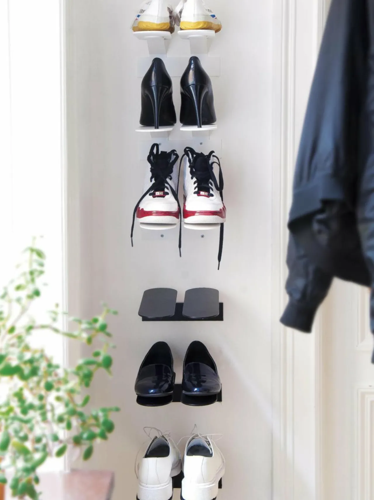 Hyllyt & Kaapit|Maze Step S -kenkäteline VALKOINEN