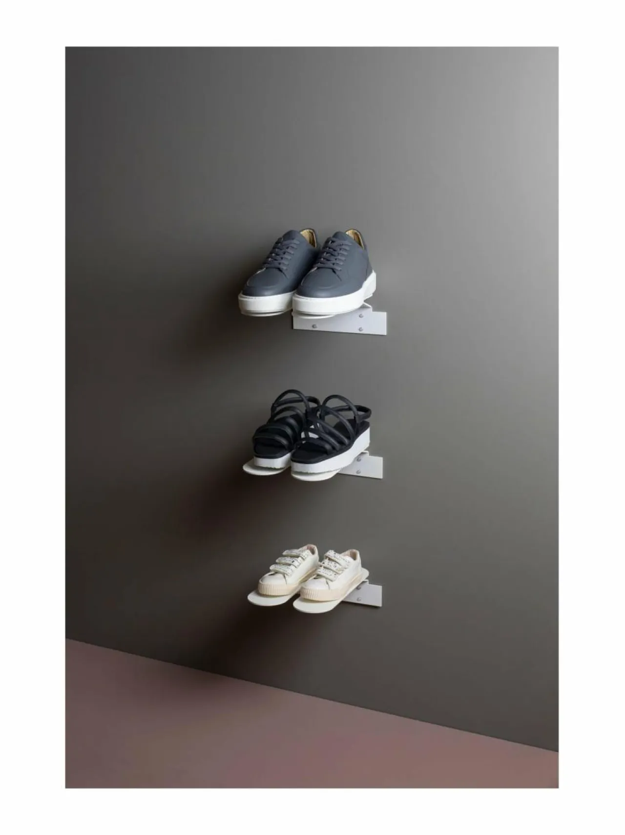 Hyllyt & Kaapit|Maze Step S -kenkäteline VALKOINEN