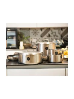 Keitto- & Paistoastiat|Mepra Stile by Pininfarina - pastasiivilä syvään 5 l:n kattilaan