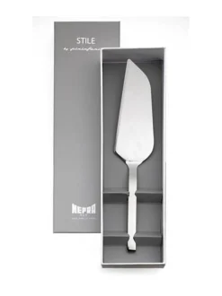 Aterimet & Tarjoiluvälineet|Mepra Stile by Pininfarina-kakkulapio lahjapakkauksessa