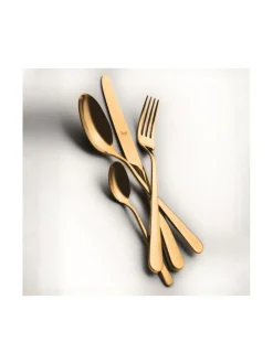 Aterimet & Tarjoiluvälineet|Mepra Stoccolma Oro Ice aterinsetti 24 osaa