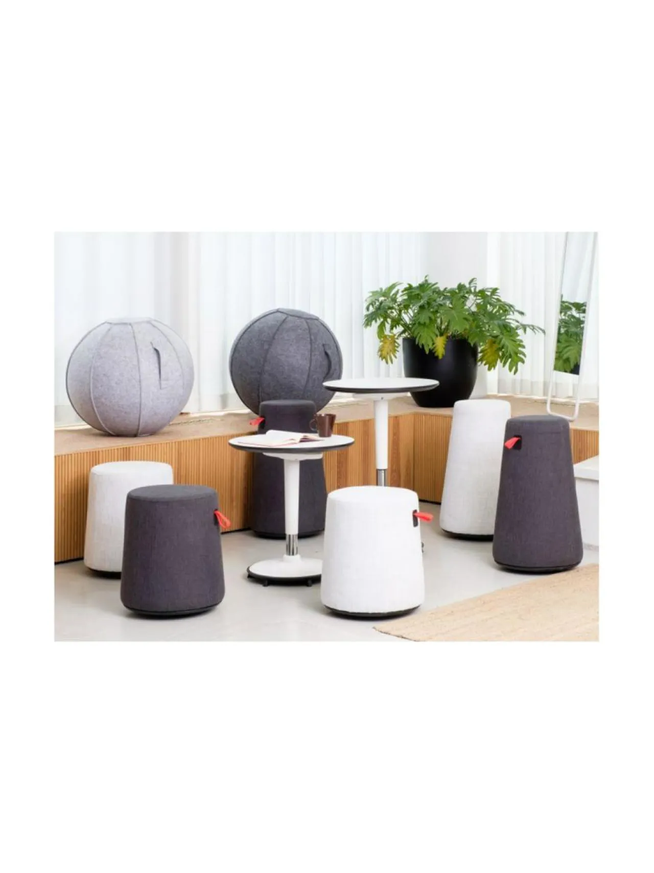 Tuolit & Jakkarat|Stoo® Active Ergonomics Stoo® Active Ball - Ø65 cm - Tummanharmaa